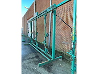 Muyen - glasinstallatieset 1000kg, max lengte 725cm - compressor, 5 verstelbare armen met 2 zuigers, 2 bokken - afbeelding 4 van  13