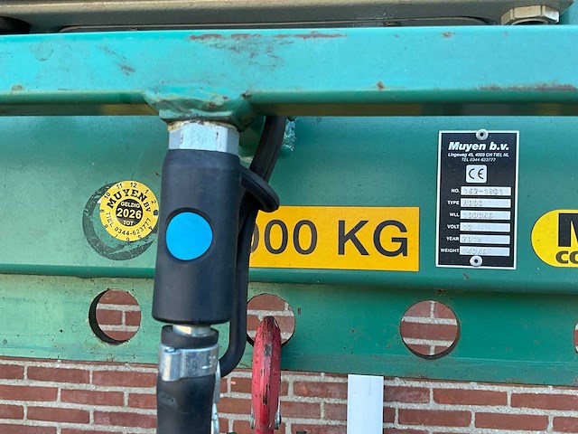 Muyen - glasinstallatieset 1000kg, max lengte 725cm - compressor, 5 verstelbare armen met 2 zuigers, 2 bokken - afbeelding 6 van  13