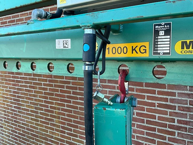 Muyen - glasinstallatieset 1000kg, max lengte 725cm - compressor, 5 verstelbare armen met 2 zuigers, 2 bokken - afbeelding 10 van  13