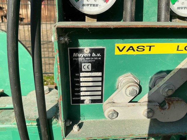 Muyen - va000 - vacuümheffer op accu - 2017 - afbeelding 4 van  17