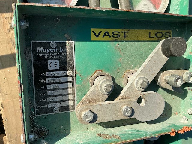 Muyen - va000 - vacuümheffer op accu - 2017 - afbeelding 13 van  17