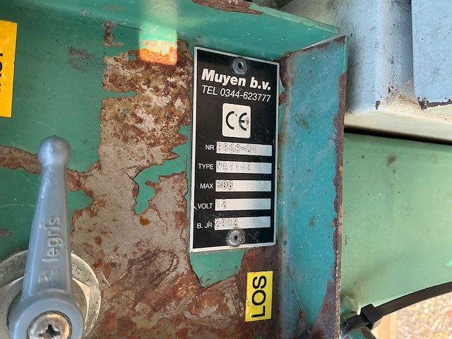 Muyen - va114e - vacuümheffer - 2002 - afbeelding 3 van  14