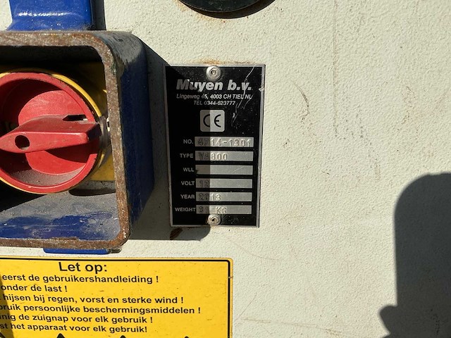 Muyen - va811 - vacuümheffer met radiografische bediening - 2014 - afbeelding 3 van  18