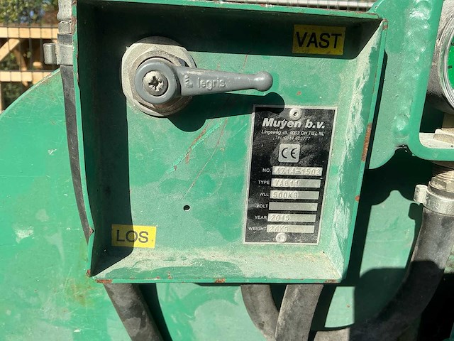 Muyen - va811 - vacuümheffer met radiografische bediening - 2015 - afbeelding 3 van  15