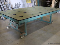 Muyen kantelbare tafel voor glasbewerking - afbeelding 1 van  15