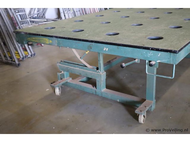 Muyen kantelbare tafel voor glasbewerking - afbeelding 8 van  15
