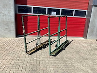 Muyen mobiel glas transporteur (2x)