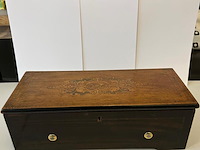 Muziek speeldoos 4 melodien nicole frerès ca 1840