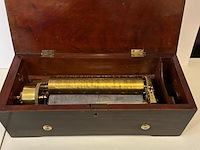 Muziek speeldoos 4 melodien nicole frerès ca 1840 - afbeelding 6 van  9