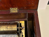 Muziek speeldoos 4 melodien nicole frerès ca 1840 - afbeelding 7 van  9