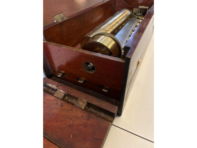 Muziek speeldoos 4 melodien nicole frerès ca 1840 - afbeelding 9 van  9