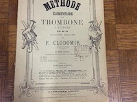 Muziekboek trombone - afbeelding 1 van  3