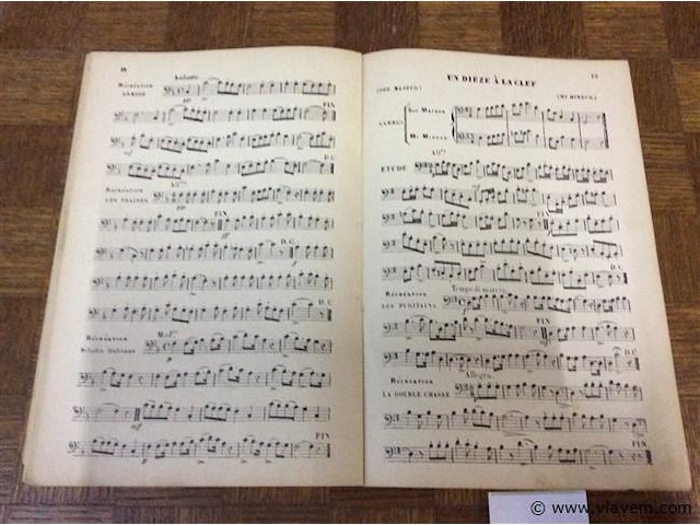 Muziekboek trombone - afbeelding 3 van  3