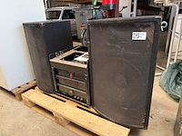 Muziekinstallatie met speakers - afbeelding 2 van  4