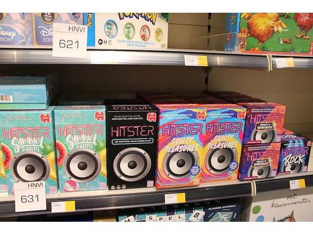 Muziekspellen jumbo hitster w.o. bingo, summerparty, guilty pleasures, movies &tv, rock, ruim 30 stuks. - afbeelding 3 van  5