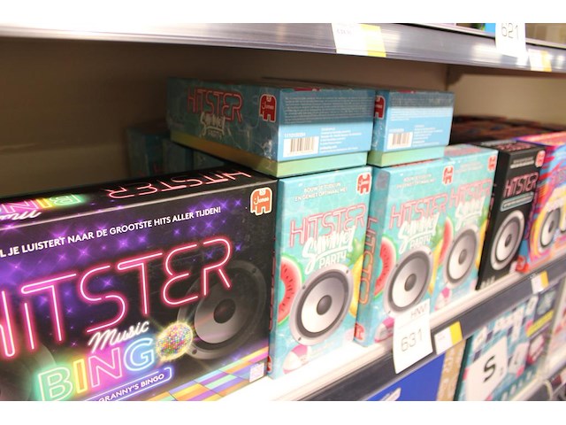 Muziekspellen jumbo hitster w.o. bingo, summerparty, guilty pleasures, movies &tv, rock, ruim 30 stuks. - afbeelding 5 van  5