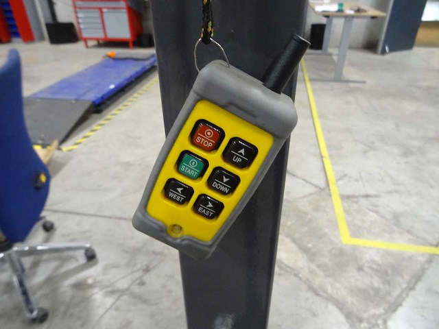 Mw tools - mobiele portaalkraan met elektrische takel - afbeelding 4 van  5