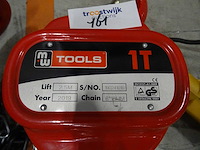 Mw tools - takel 1 ton (2x) - afbeelding 4 van  5