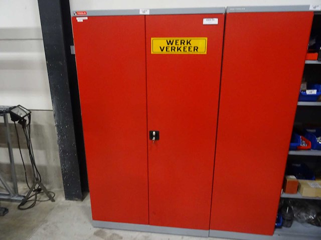 Mw tools - werkplaatskast - afbeelding 1 van  2