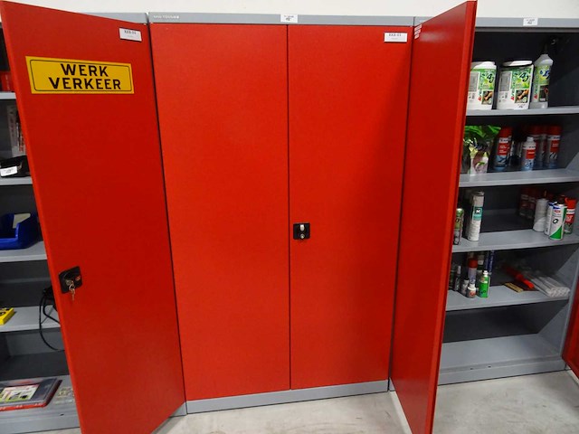 Mw tools - werkplaatskast - afbeelding 1 van  2