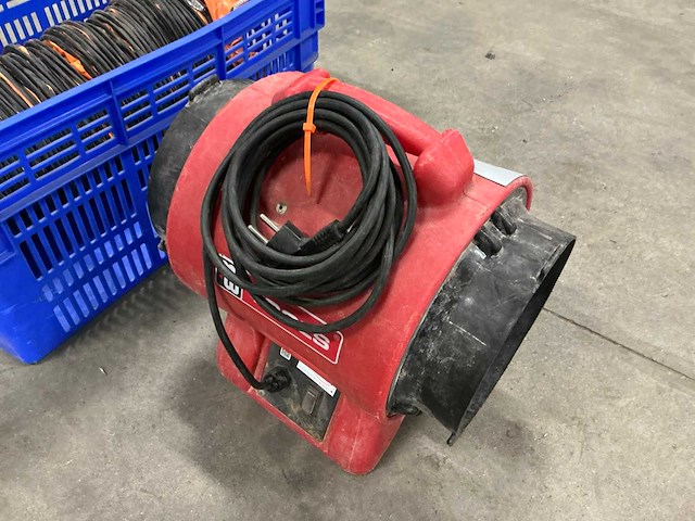 Mw tools mv200pp bouwventilator - afbeelding 1 van  3