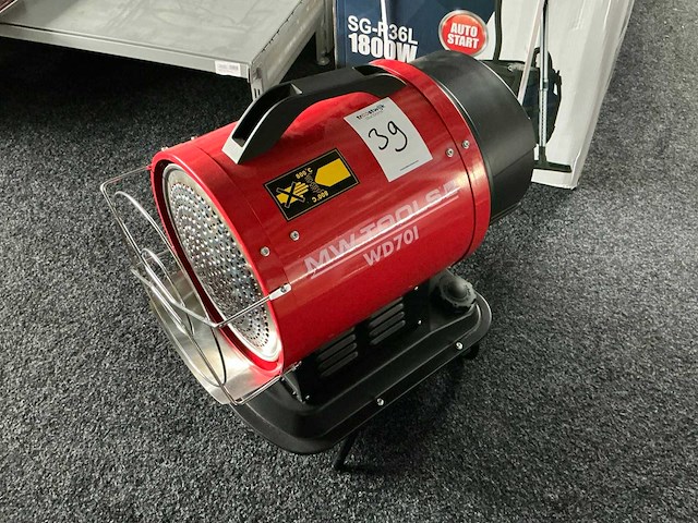 Mw tools wd701 heater - afbeelding 1 van  5