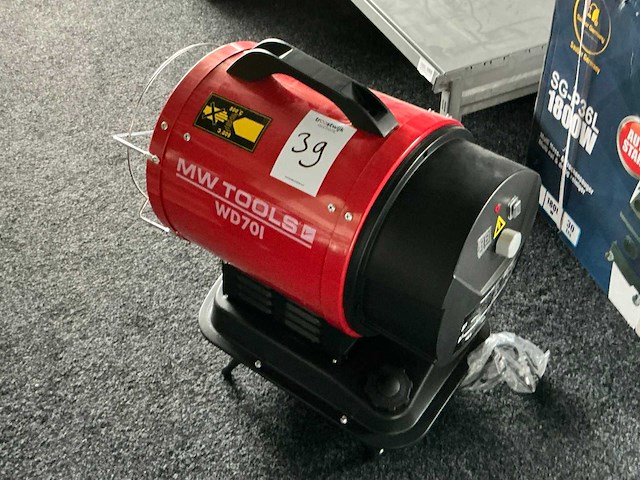 Mw tools wd701 heater - afbeelding 2 van  5