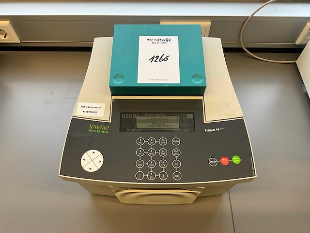 Mwg-biotech primus 96 plus thermocycler - afbeelding 3 van  7