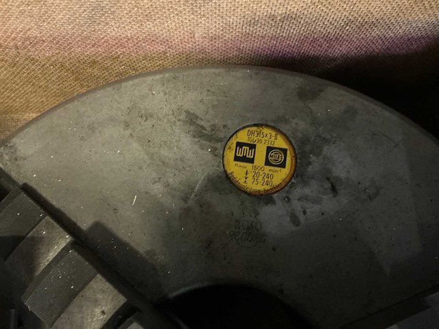 Mwm klauwplaat 315mm - afbeelding 2 van  4