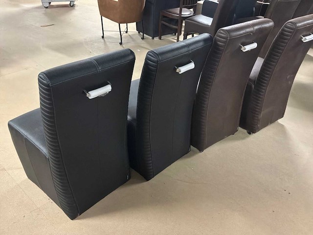 Mx sofa verrijdbare eetkamerstoel (4x) - afbeelding 10 van  11