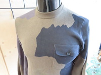 My brand - abstract camo knitted - trui (95x) - afbeelding 2 van  7