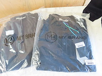 My brand - solid m longsleeve polo - trui (300x) - afbeelding 3 van  8