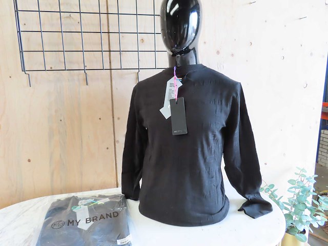 My brand - structured pattern knitted - trui (30x) - afbeelding 1 van  5