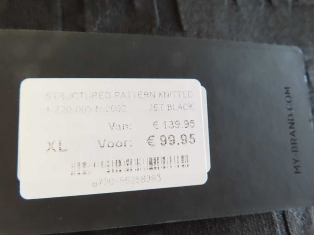 My brand - structured pattern knitted - trui (30x) - afbeelding 3 van  5