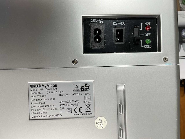 My fridge mf-15ac-230 mini koelkast/ verwarmer - afbeelding 4 van  4