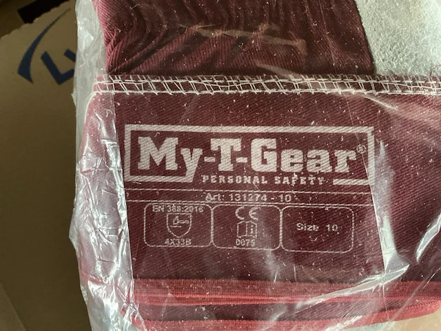 My-t-gear leren werkhandschoenen - afbeelding 5 van  5