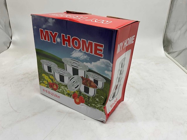 Myhome pannenset 5-delig (12x) - afbeelding 6 van  7
