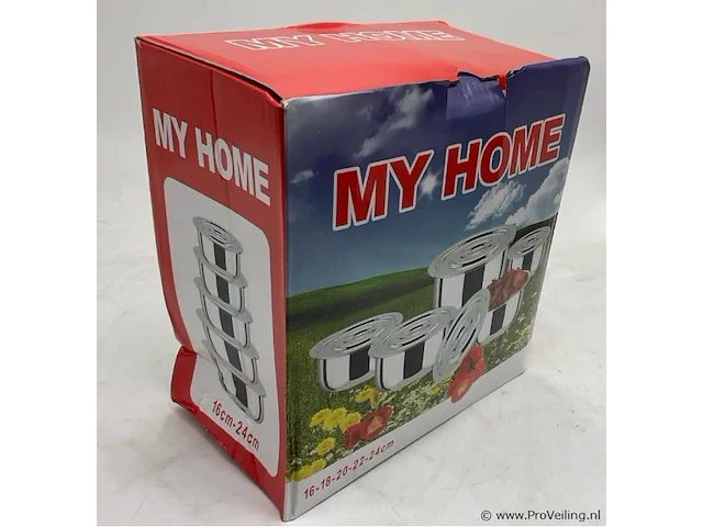 Myhome pannenset - afbeelding 2 van  2