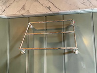 Myson klassieke handdoekhouder radiator chroom 94x64 cm - afbeelding 8 van  10
