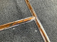 Myson klassieke handdoekhouder radiator chroom 94x64 cm - afbeelding 10 van  10