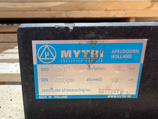 Mytri - 2018 - vlaksteen - afbeelding 3 van  5