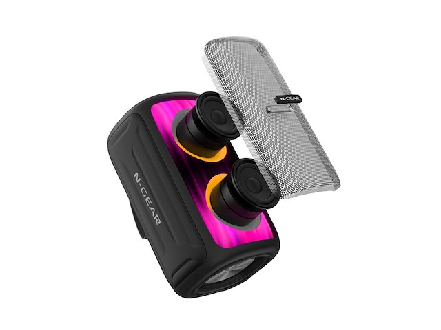 N-gear lgp juke 101 bluetooth speaker partybox waterproof zwart - afbeelding 4 van  6