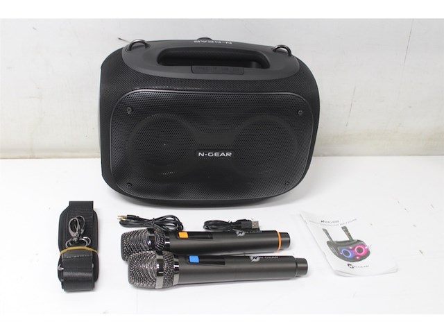 N-gear nrg600 bluetooth speaker partybox met verlichting zwart - afbeelding 5 van  5