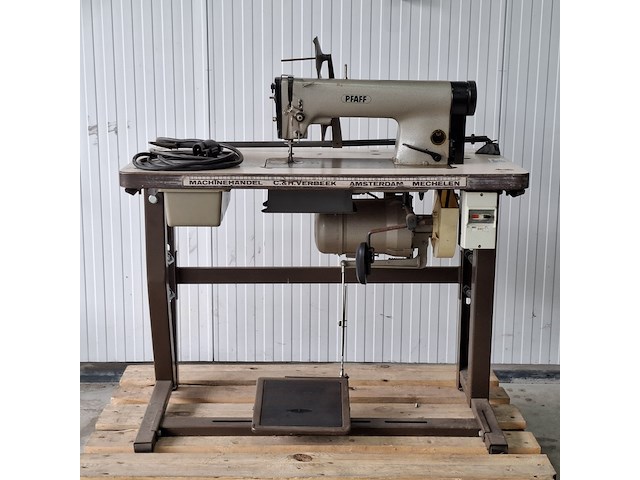 Naaimachine op onderstel, pfaff - afbeelding 11 van  18