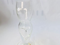 Naakte vrouwen glazen set - 6 borrelglazen - afbeelding 3 van  6