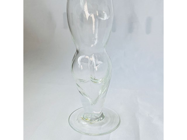 Naakte vrouwen glazen set - 6 borrelglazen - afbeelding 5 van  6