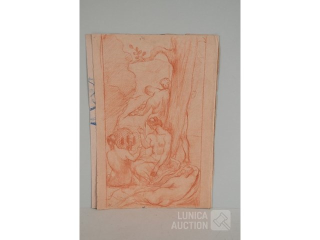 Naaktstudies/schetsen - afbeelding 12 van  13