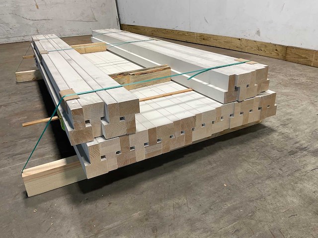 Naaldhout kozijn profiel-b binnendraaiend - 200x11x6,6 cm (21x) - afbeelding 3 van  8