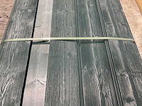 Naaldhout thermo rabat halfhouts groen - 300x18,5x1,9 cm (63x) - afbeelding 3 van  6