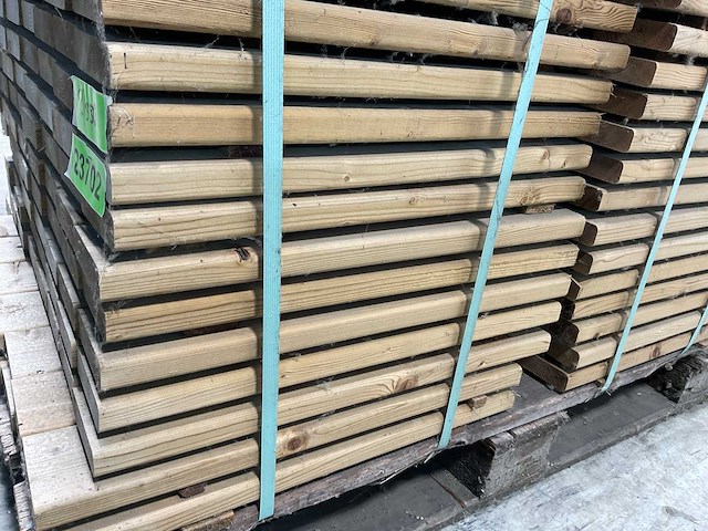 Naaldhouten balk geschaafd 30x100x540 mm - kdi bruin s4s r3 (314x) - afbeelding 2 van  5